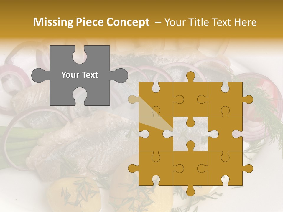 Hearty Salad Food PowerPoint Template