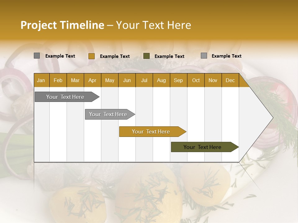 Hearty Salad Food PowerPoint Template