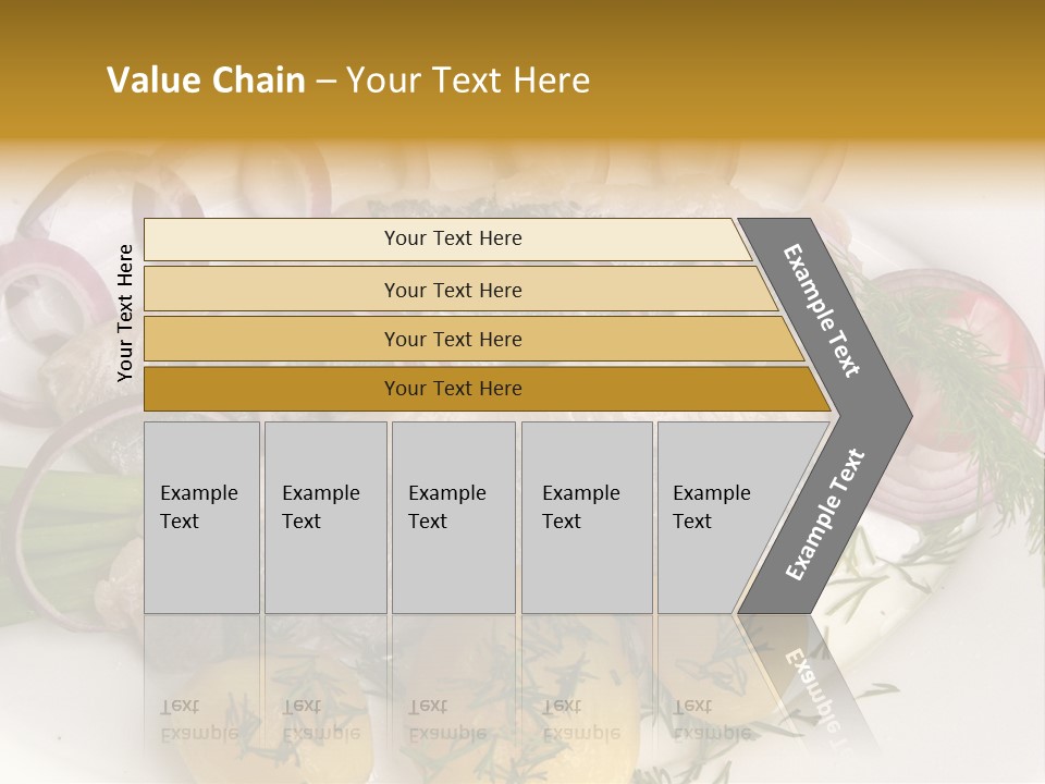 Hearty Salad Food PowerPoint Template