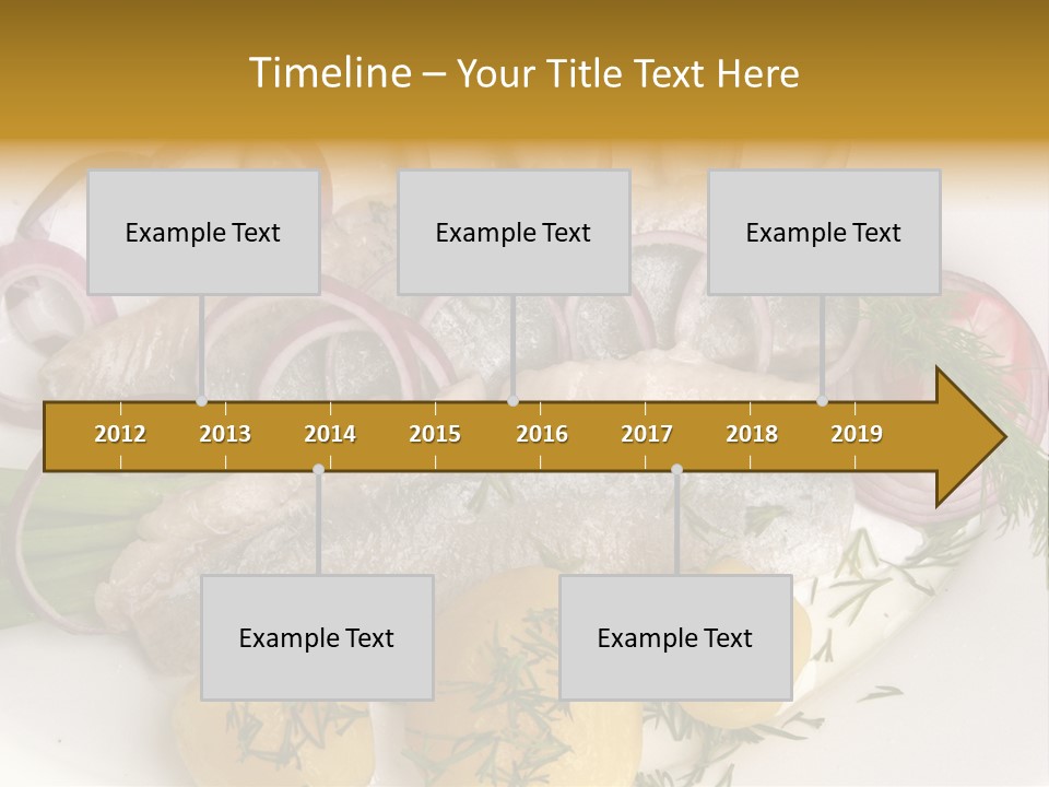 Hearty Salad Food PowerPoint Template