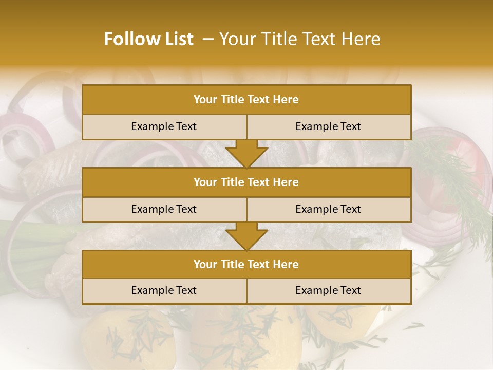 Hearty Salad Food PowerPoint Template