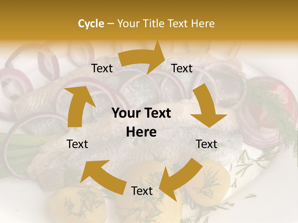 Hearty Salad Food PowerPoint Template