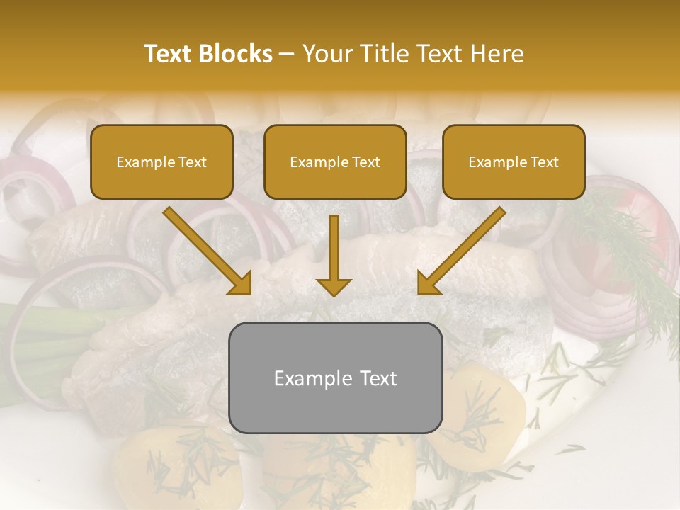 Hearty Salad Food PowerPoint Template