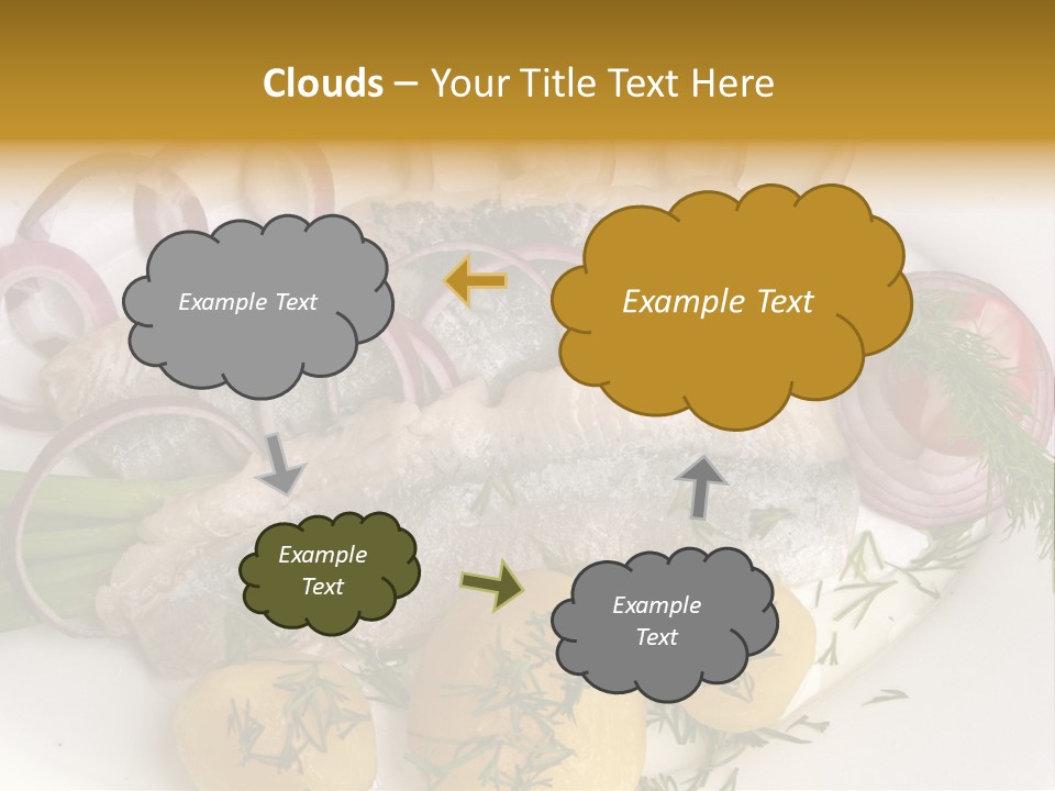Hearty Salad Food PowerPoint Template