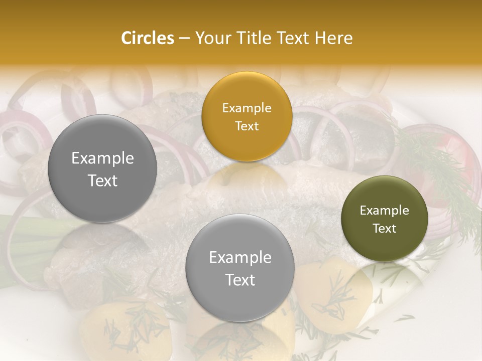 Hearty Salad Food PowerPoint Template