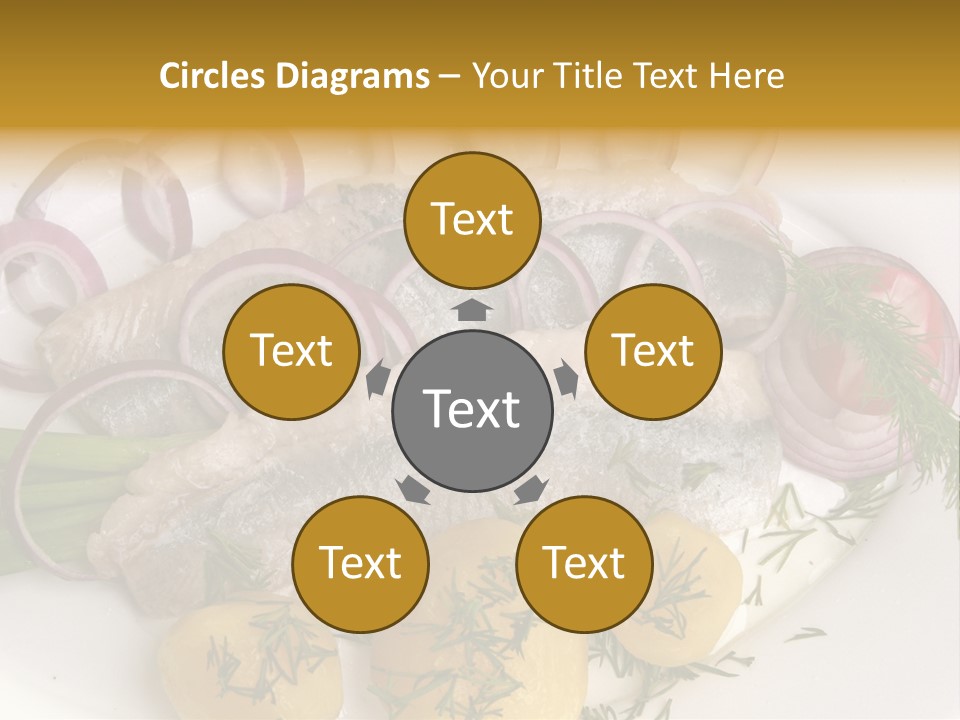 Hearty Salad Food PowerPoint Template