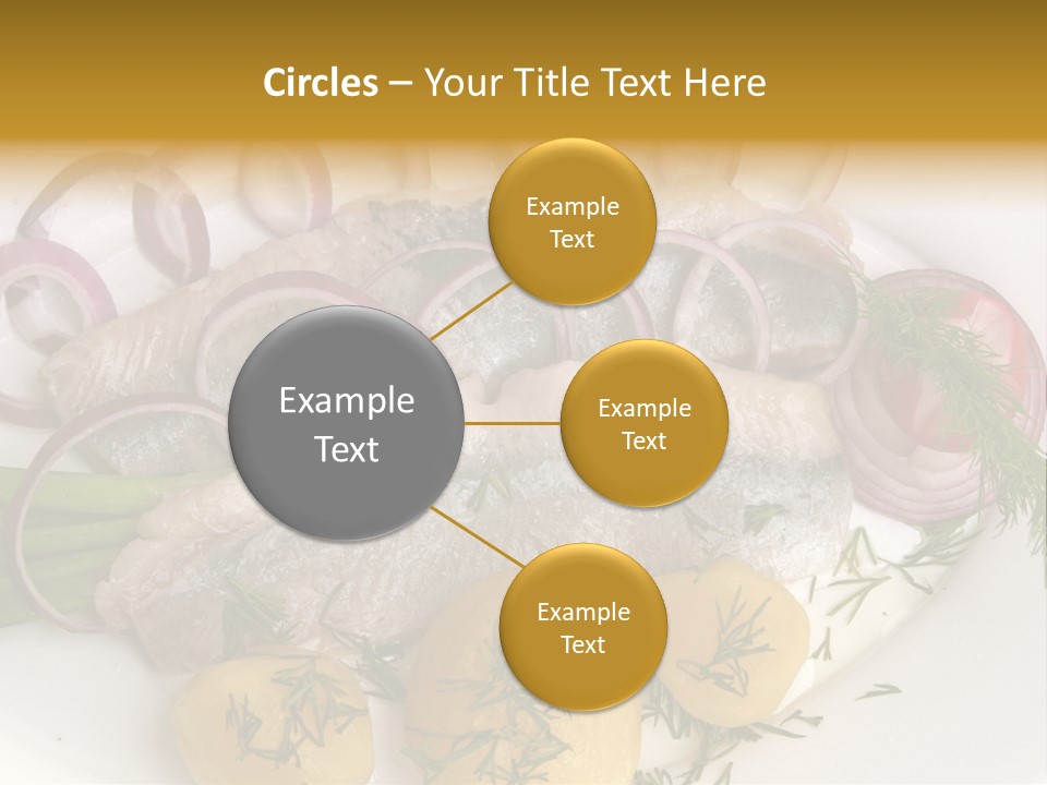 Hearty Salad Food PowerPoint Template