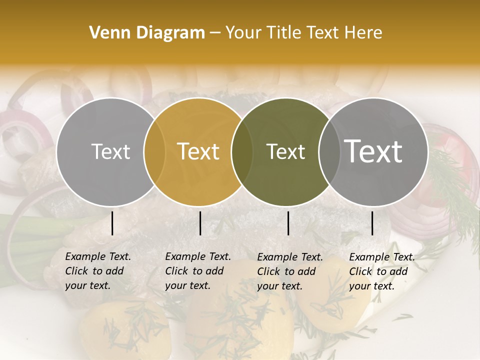 Hearty Salad Food PowerPoint Template