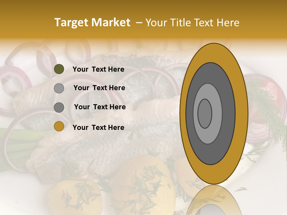 Hearty Salad Food PowerPoint Template