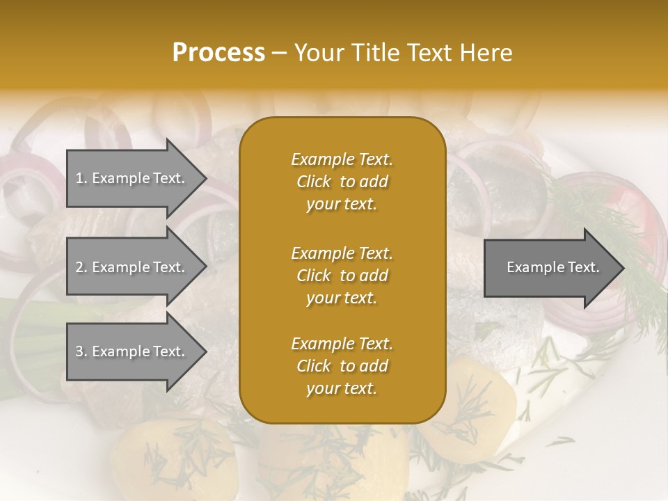 Hearty Salad Food PowerPoint Template