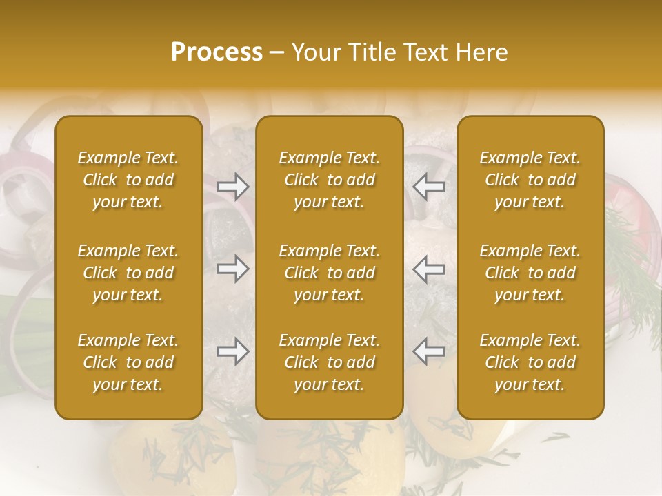 Hearty Salad Food PowerPoint Template
