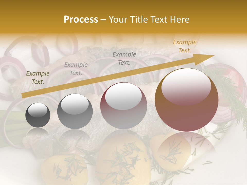 Hearty Salad Food PowerPoint Template