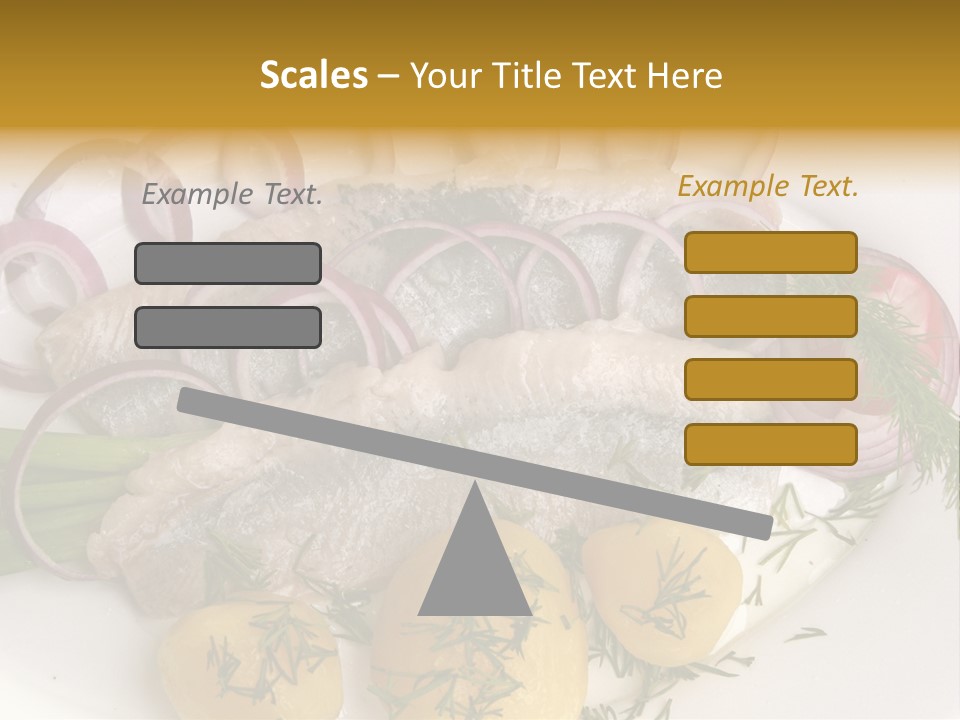 Hearty Salad Food PowerPoint Template