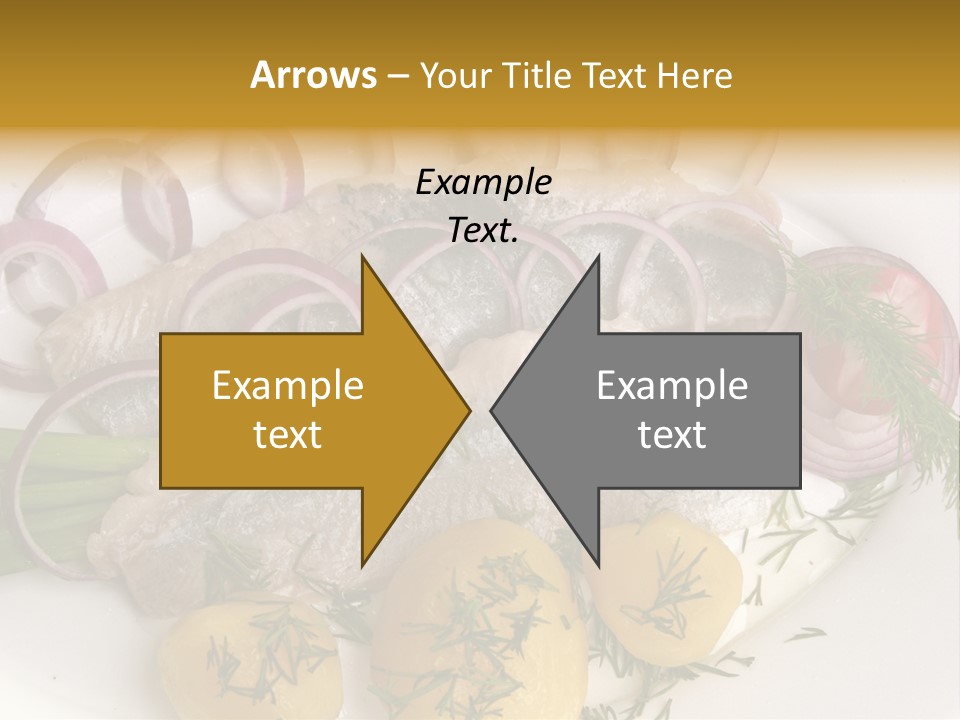 Hearty Salad Food PowerPoint Template