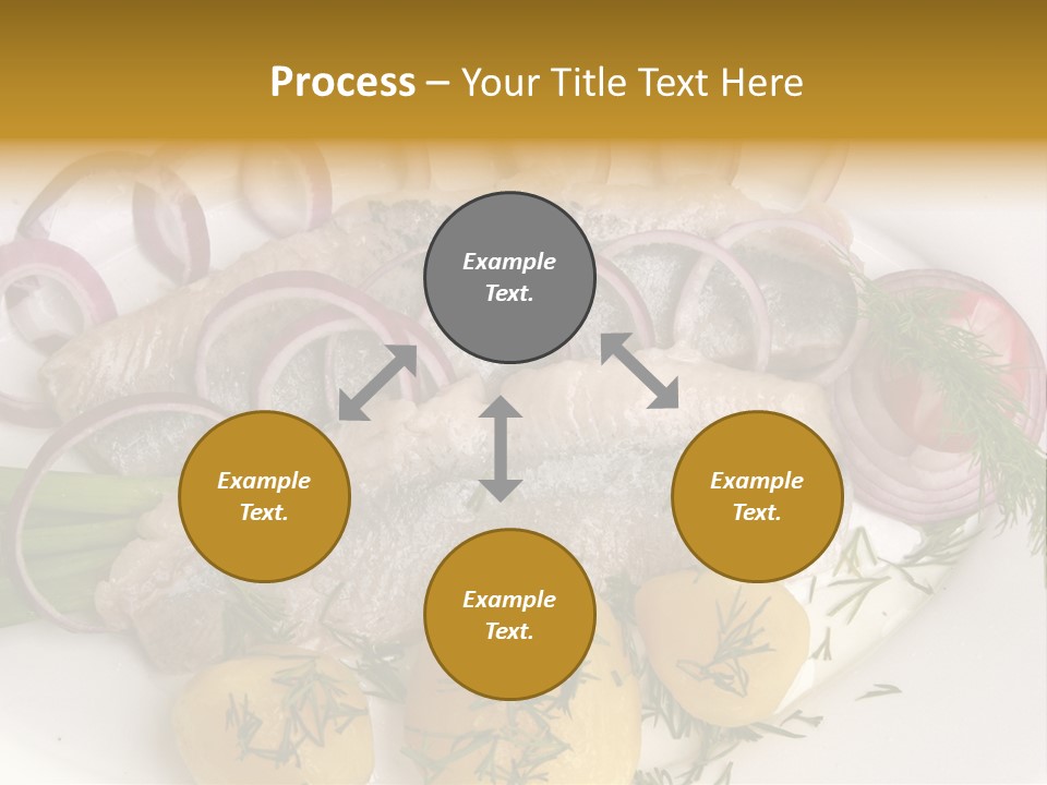 Hearty Salad Food PowerPoint Template