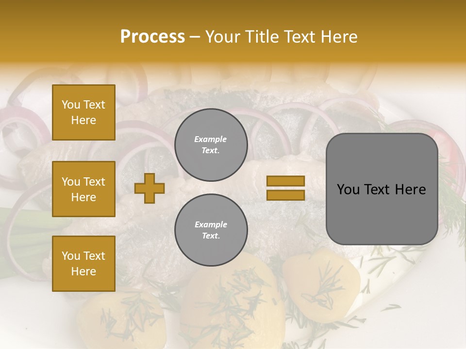 Hearty Salad Food PowerPoint Template