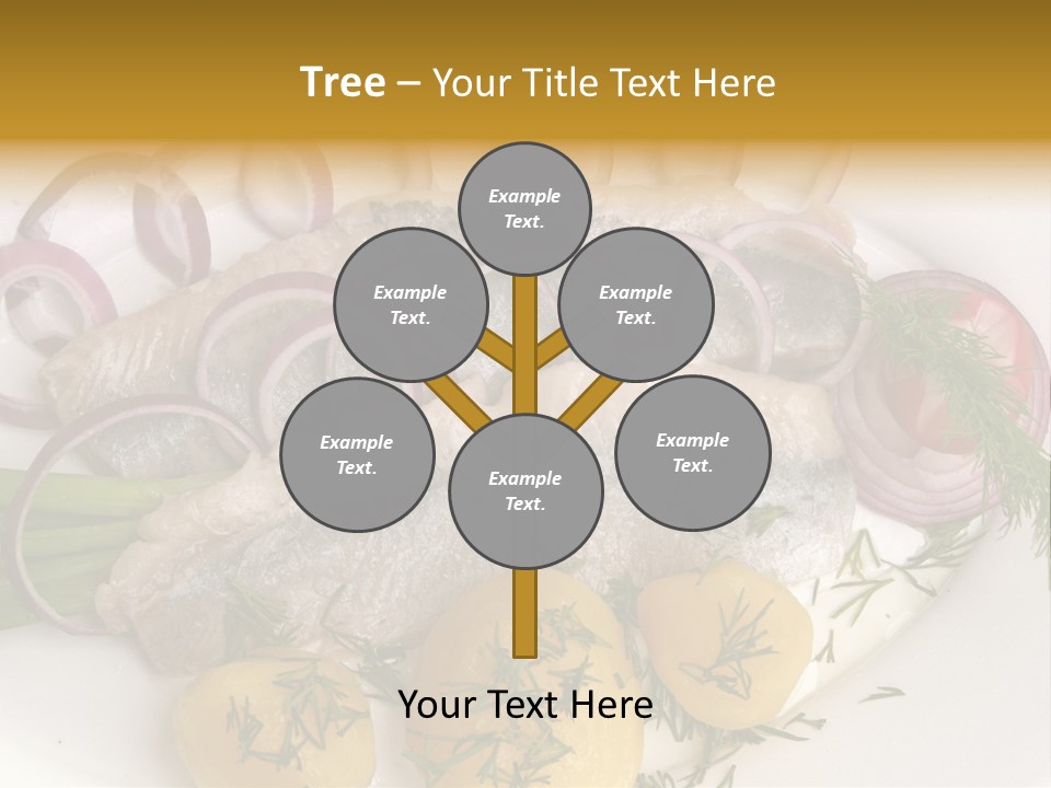 Hearty Salad Food PowerPoint Template