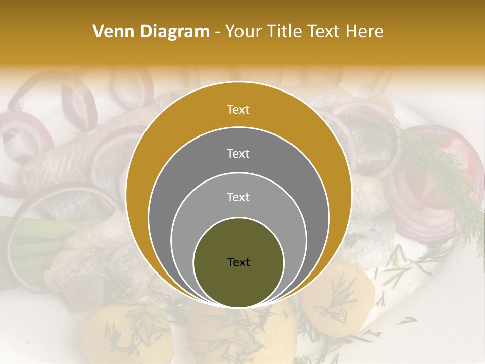 Hearty Salad Food PowerPoint Template
