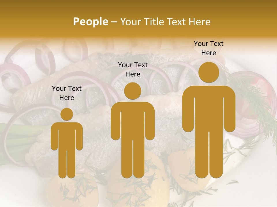 Hearty Salad Food PowerPoint Template