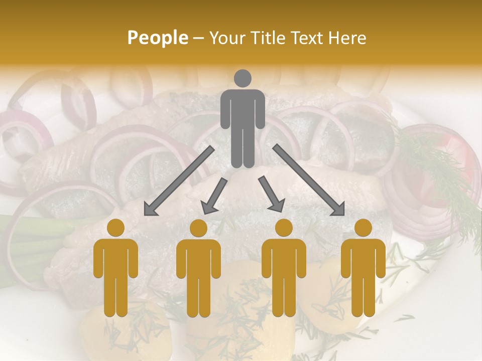 Hearty Salad Food PowerPoint Template