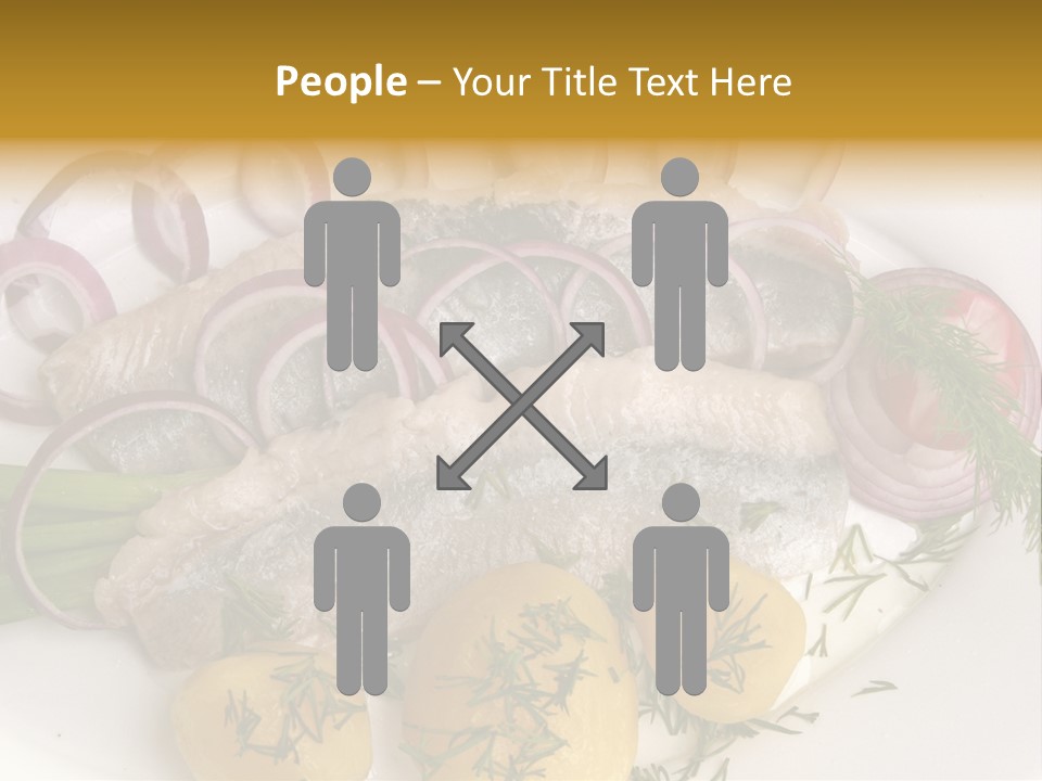 Hearty Salad Food PowerPoint Template