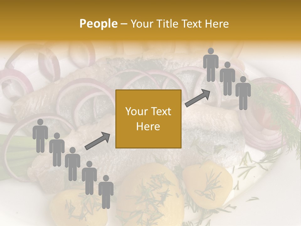 Hearty Salad Food PowerPoint Template