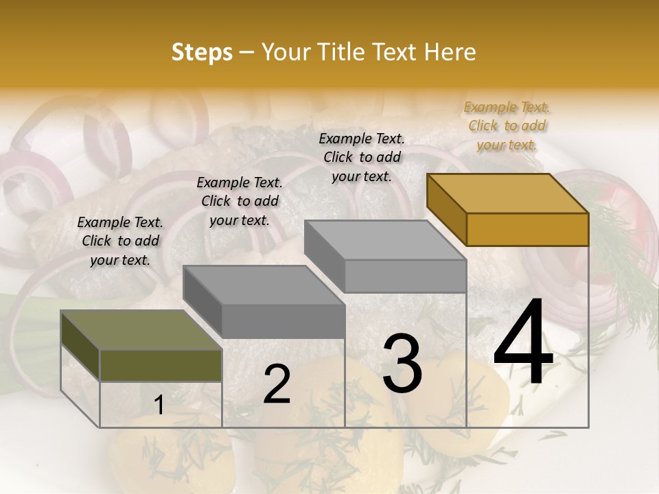 Hearty Salad Food PowerPoint Template