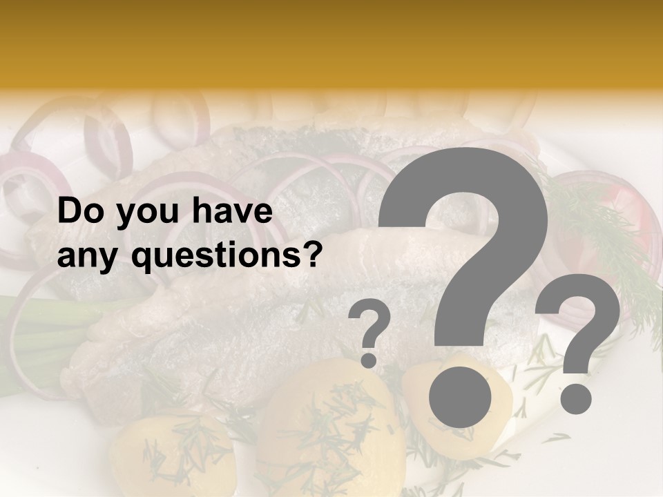 Hearty Salad Food PowerPoint Template