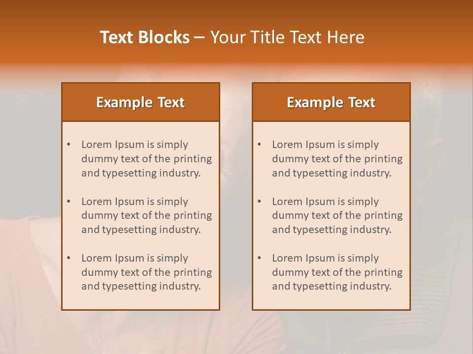 Smile Face Family PowerPoint Template