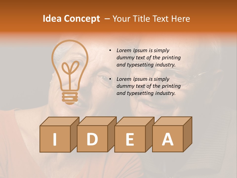 Smile Face Family PowerPoint Template