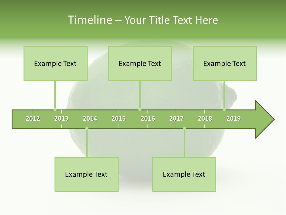 Fruit Sour Dessert PowerPoint Template