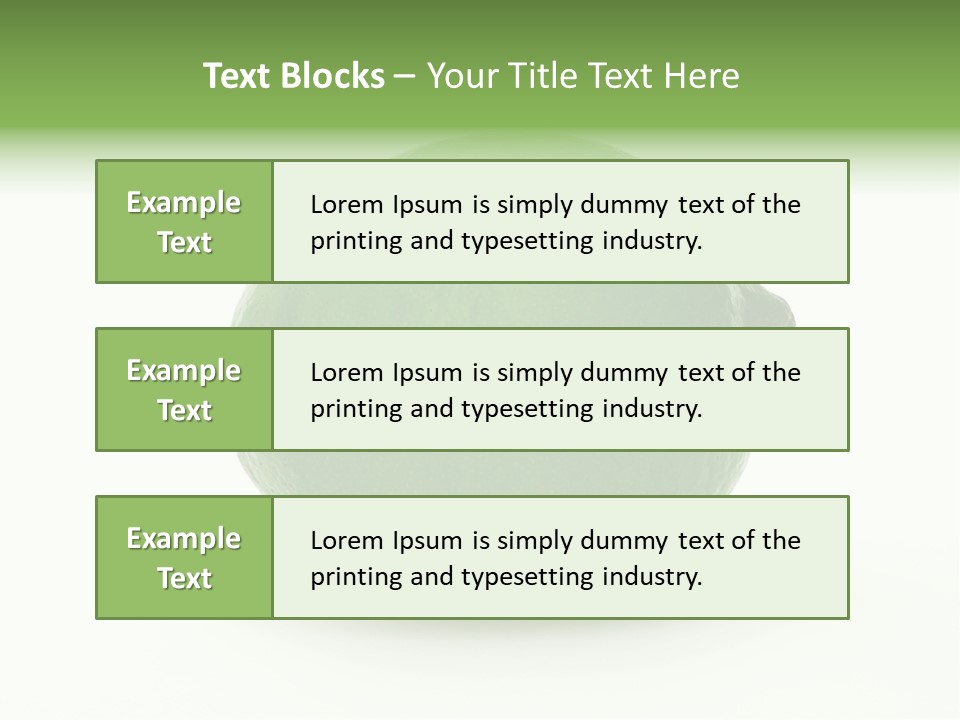 Fruit Sour Dessert PowerPoint Template
