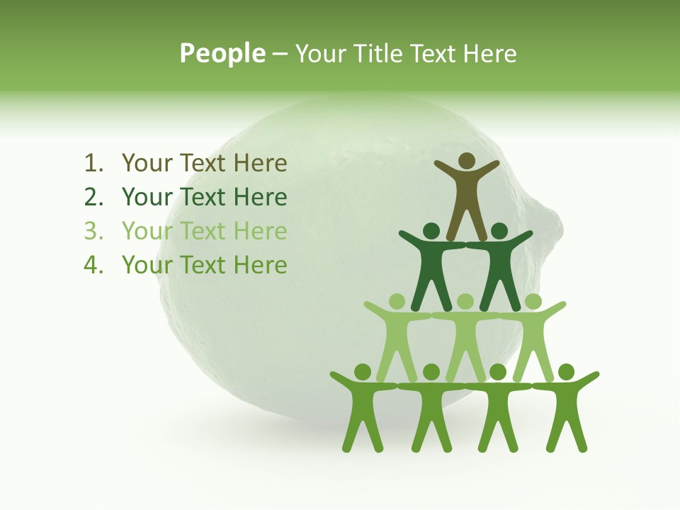 Fruit Sour Dessert PowerPoint Template