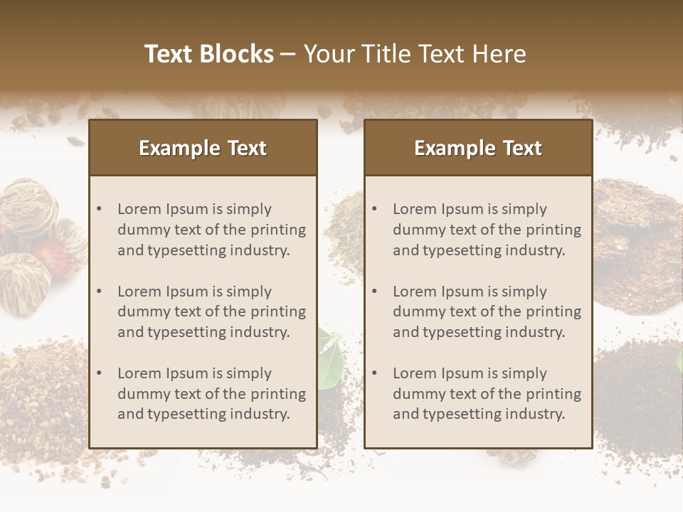 Nature Jasmine Twelve PowerPoint Template