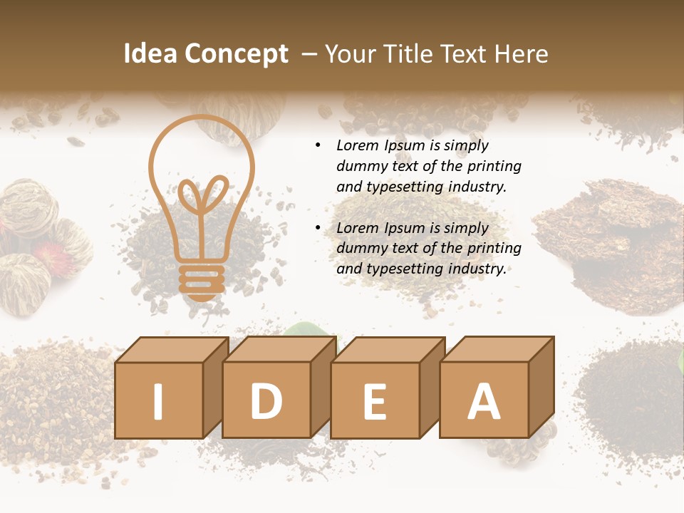 Nature Jasmine Twelve PowerPoint Template