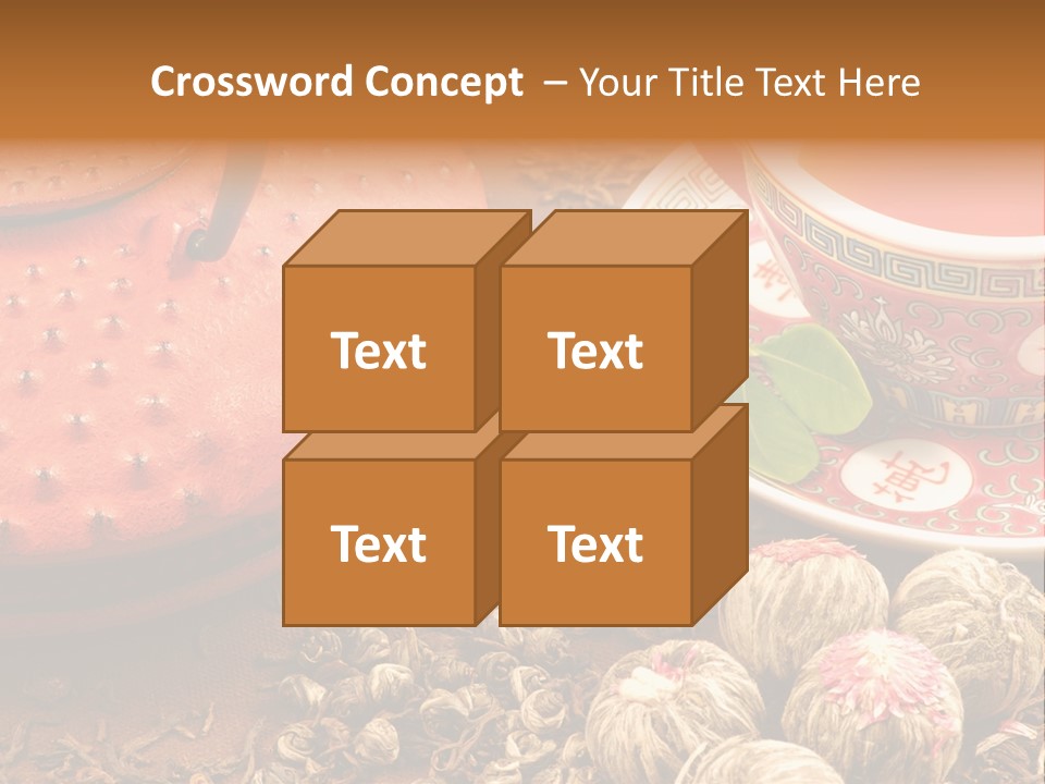 Bowl Peace Background PowerPoint Template