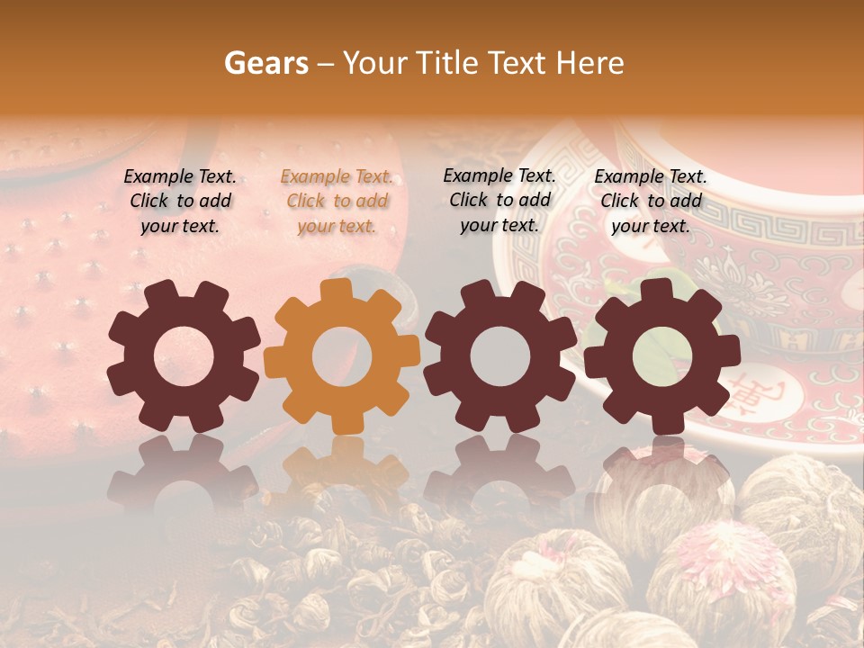 Bowl Peace Background PowerPoint Template