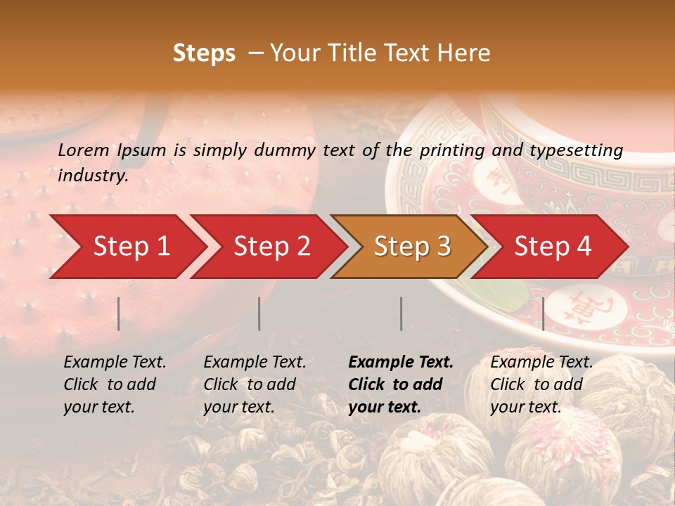 Bowl Peace Background PowerPoint Template