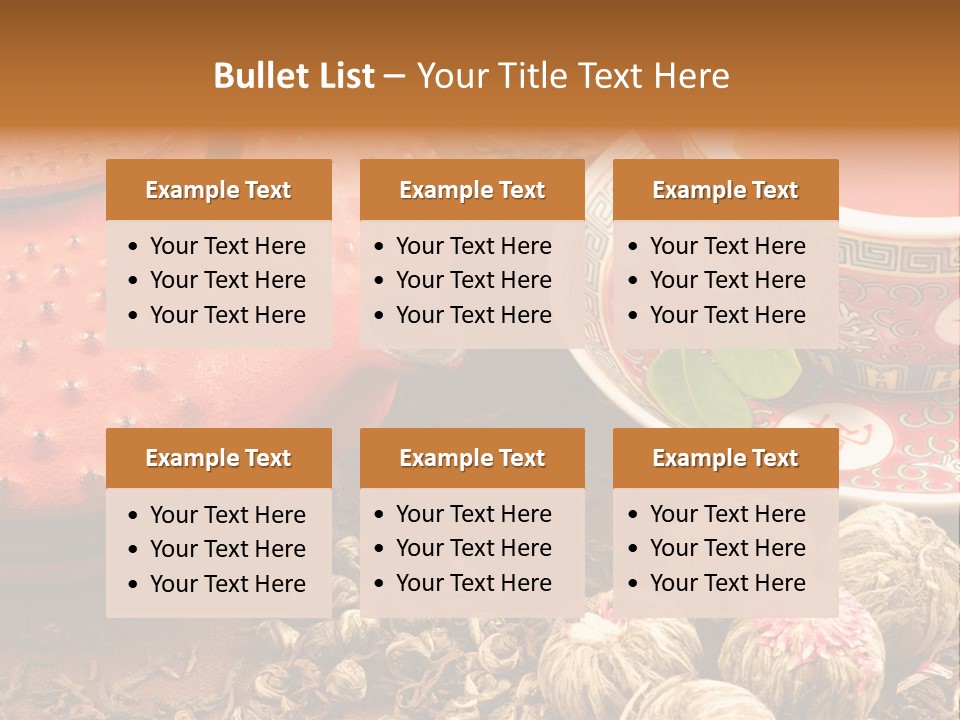 Bowl Peace Background PowerPoint Template