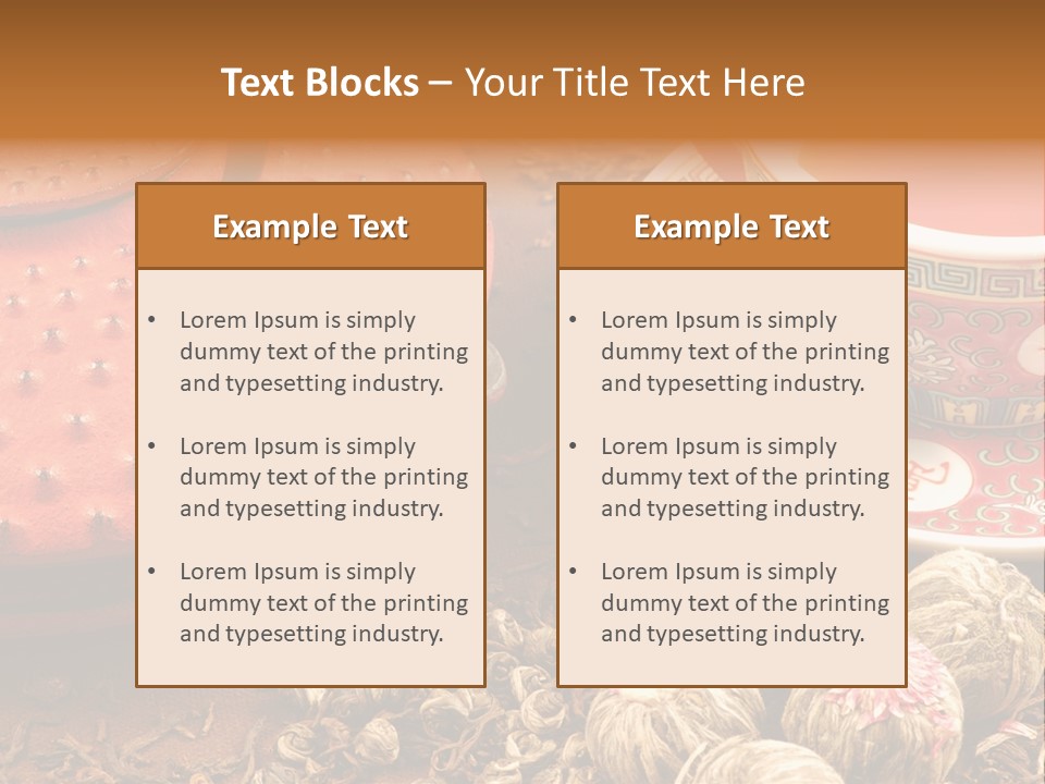 Bowl Peace Background PowerPoint Template