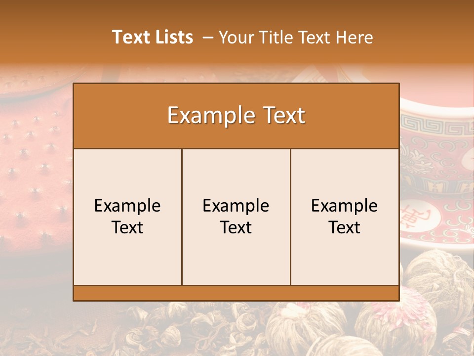 Bowl Peace Background PowerPoint Template