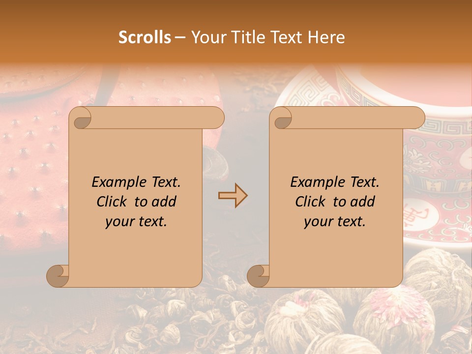 Bowl Peace Background PowerPoint Template