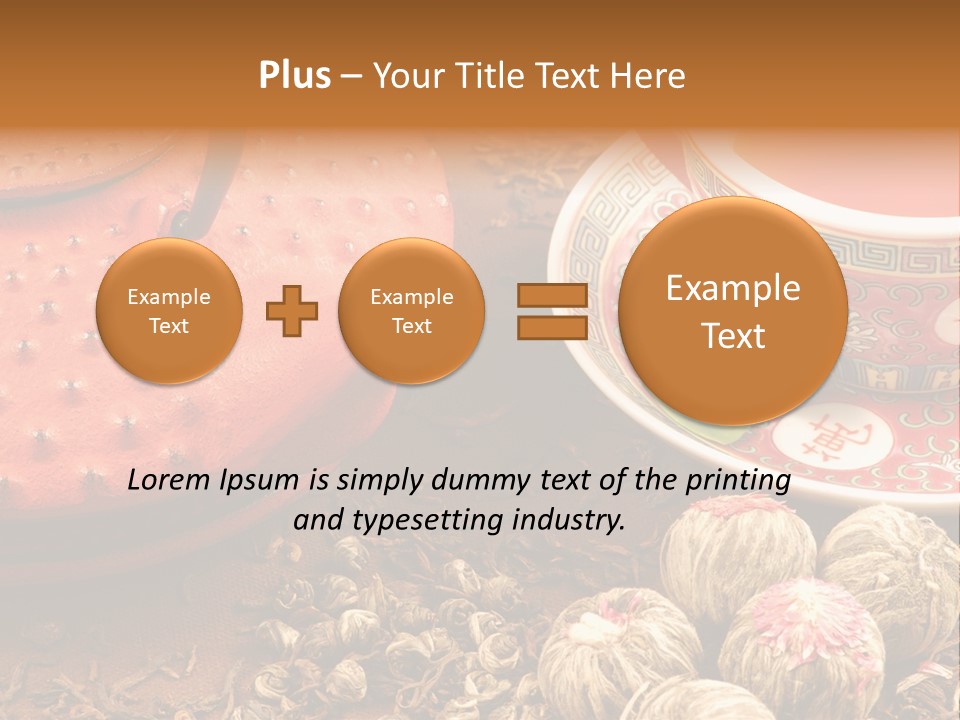 Bowl Peace Background PowerPoint Template