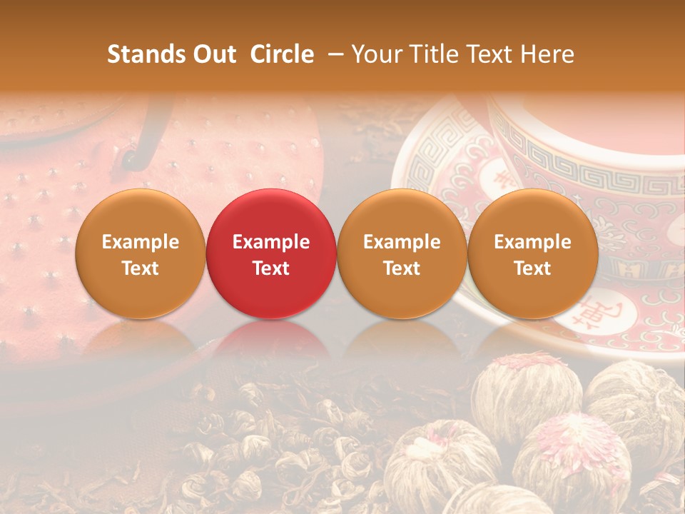 Bowl Peace Background PowerPoint Template