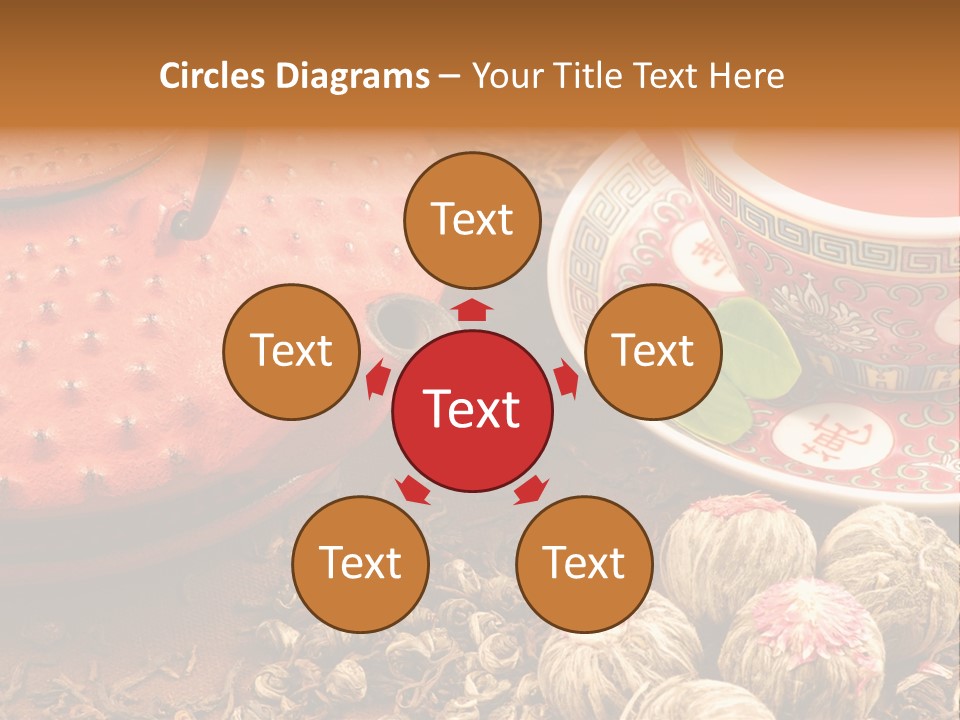 Bowl Peace Background PowerPoint Template