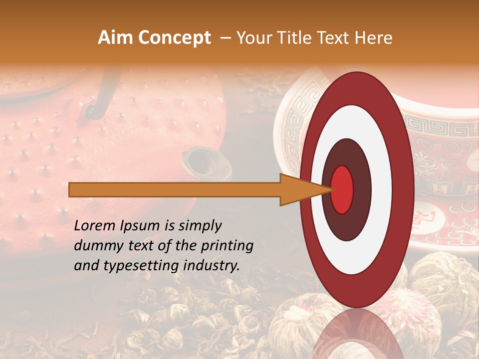 Bowl Peace Background PowerPoint Template