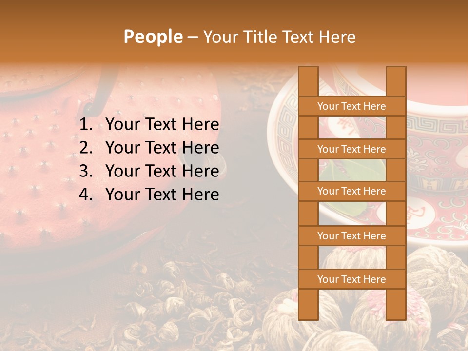 Bowl Peace Background PowerPoint Template