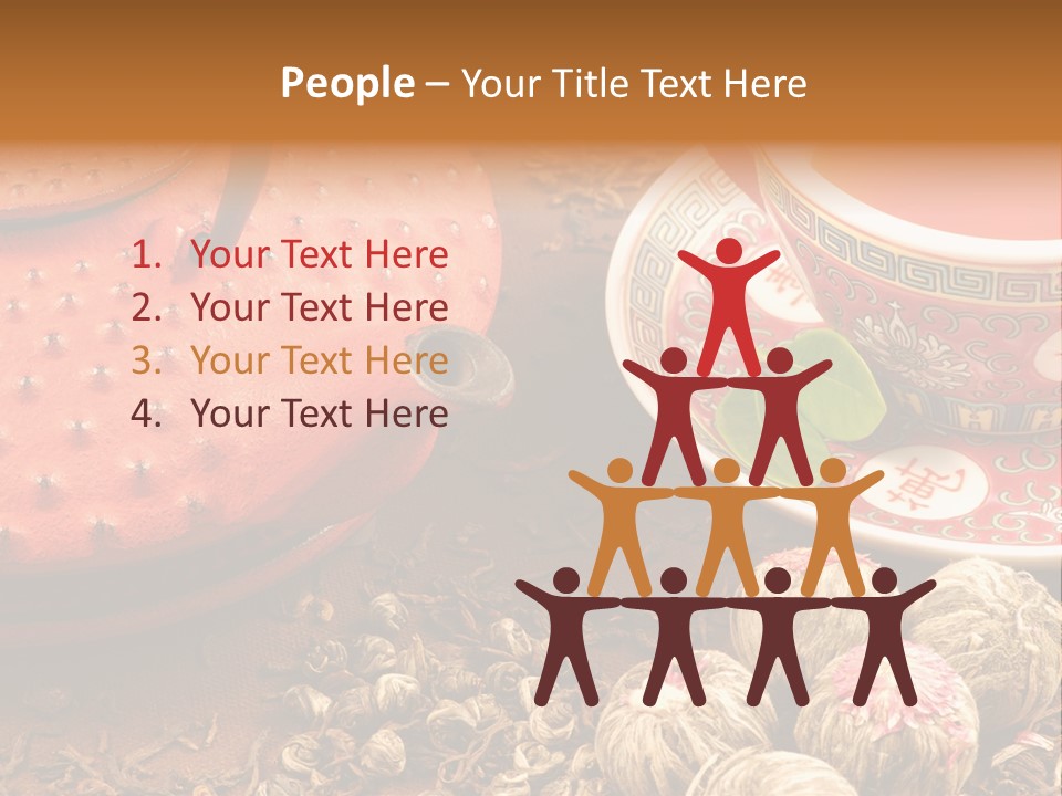 Bowl Peace Background PowerPoint Template