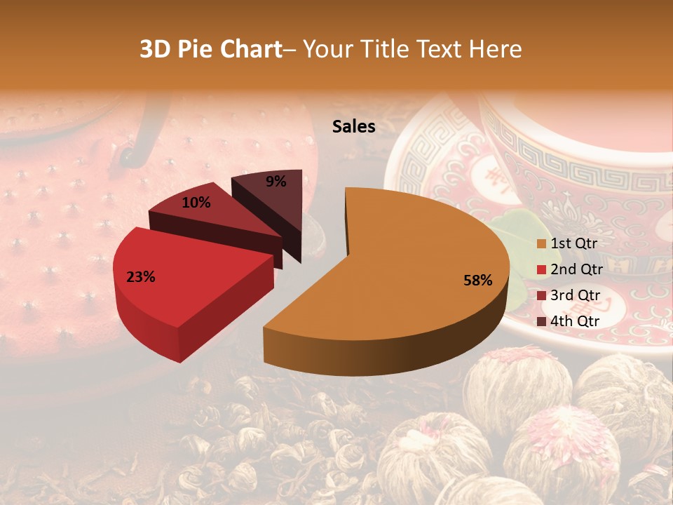 Bowl Peace Background PowerPoint Template