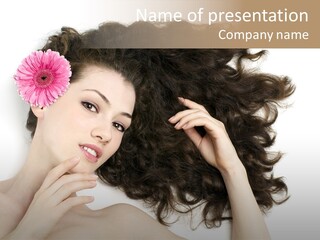 Choice Fashion Innocence PowerPoint Template